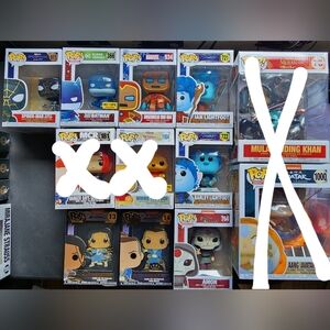 Assorted Funko Pops